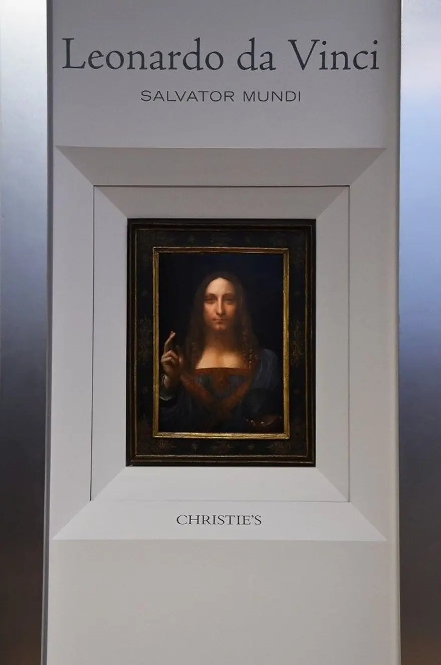 Dünyanın en pahalı tablosu olan Leonardo da Vinci’ninSalvator Mundi’si NFT olarak satışta 3