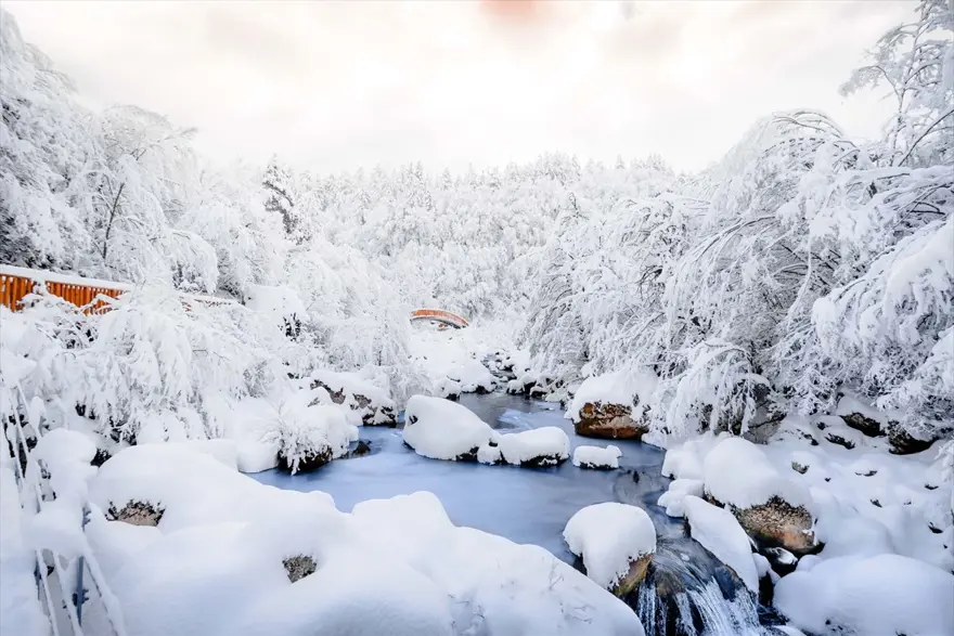 Kastamonu'da bir doğa harikası Horma Kanyonu! Kar altında doyumsuz manzaralar sunuyor 1 Kastamonu'da bir doğa harikası Horma Kanyonu! Kar altında doyumsuz manzaralar sunuyor 1