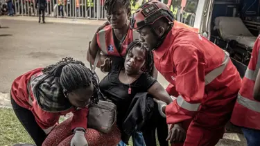 Kenya'da eski başbakanın cenazesinde izdiham