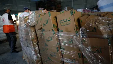 Gazze için 8 TIR daha Refah Sınır Kapısı'ndan giriş yaptı