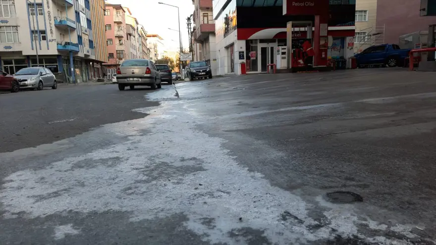 Kars kış gelmeden buz kesti 2
