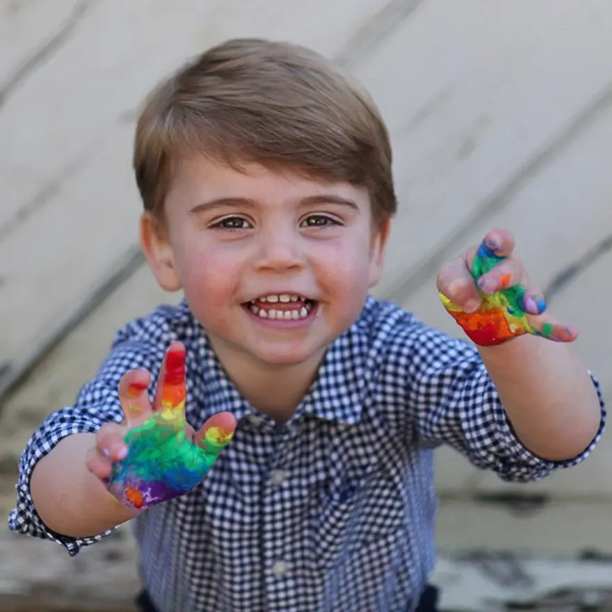 Küçük Prens Louis 2 yaşına girdi 