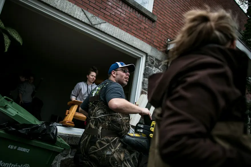 Kanada'da sel felaketi 14 Kanada'da sel felaketi 14