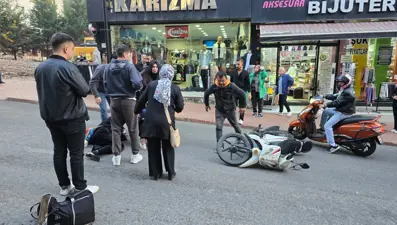 Zonguldak'ta motorsiklet kazası: 3 kişi yaralandı