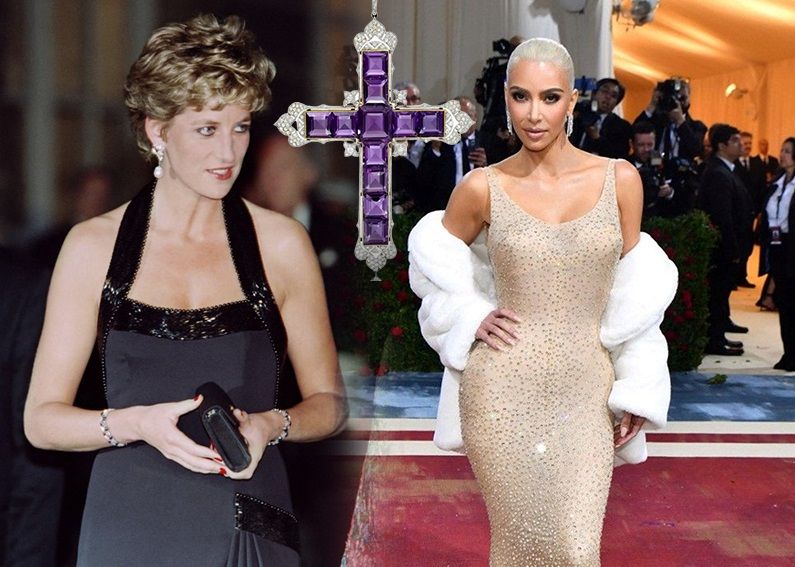 Kim Kardashian, Prenses Diana'nın 200 bin dolarlık kolyesini satın aldı