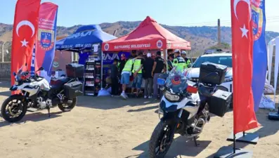 Jandarmadan motosiklet sürücülerine eğitim