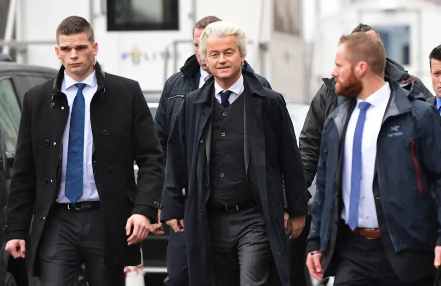 Irkçı lider Wilders'den Türkiye karşıtı gösteri 12