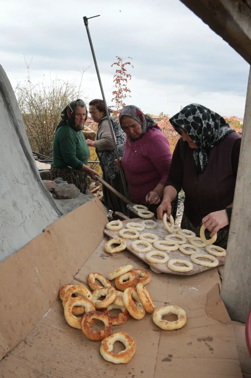Kürül hazırlamak için toplandılar: Kışın sofralarda, imece usulü yaşatıyor 5