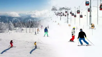 Kış turizminin gözde kayak merkezlerinde sezon başladı: Yılbaşı öncesi yoğunluk yaşanıyor