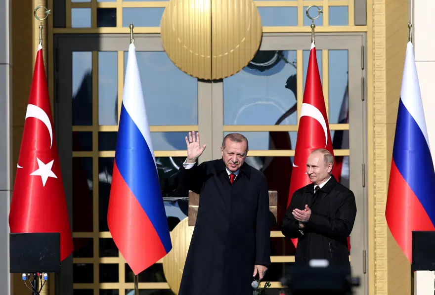 Cumhurbaşkanı Erdoğan ve Putin Beştepe'de Akkuyu Nükleer Santrali'nin temelini attı 2