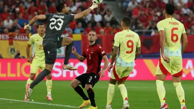 İspanya, Arnavutluk'u 1-0 mağlup etti