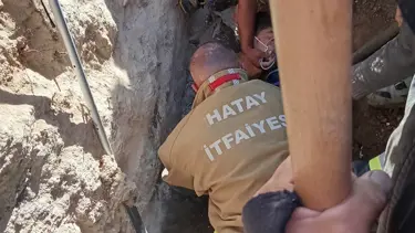 Şantiyede göçük oluştu: İşçi toprak altında kaldı