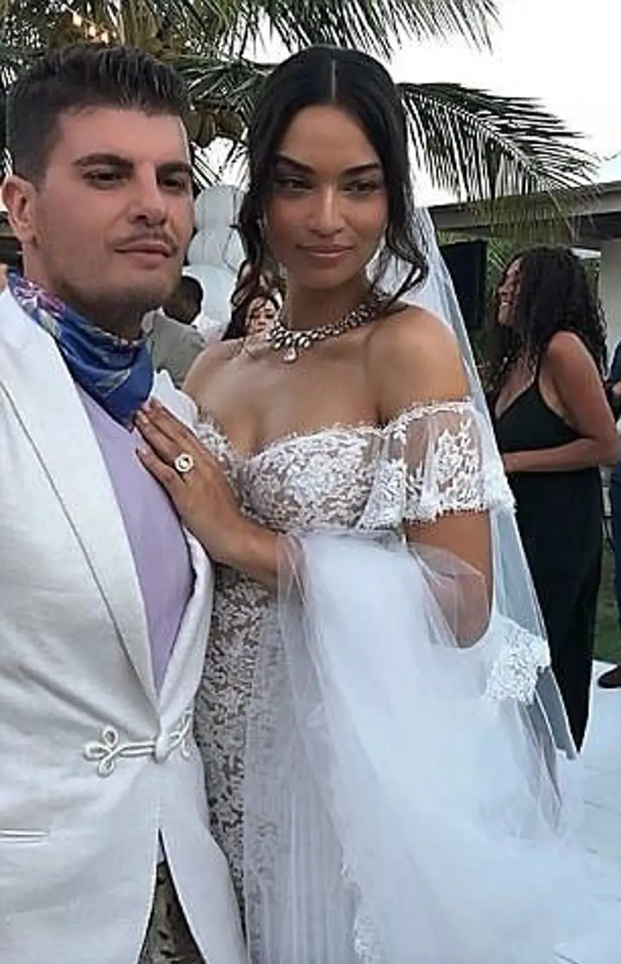 Shanina Shaik plaj düğünüyle evlendi 2