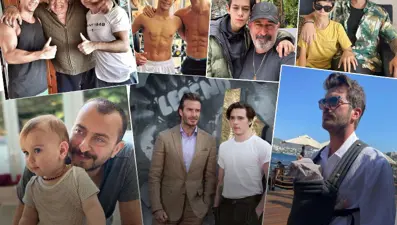 Ünlü babalar ve onlara tıpatıp benzeyen oğulları