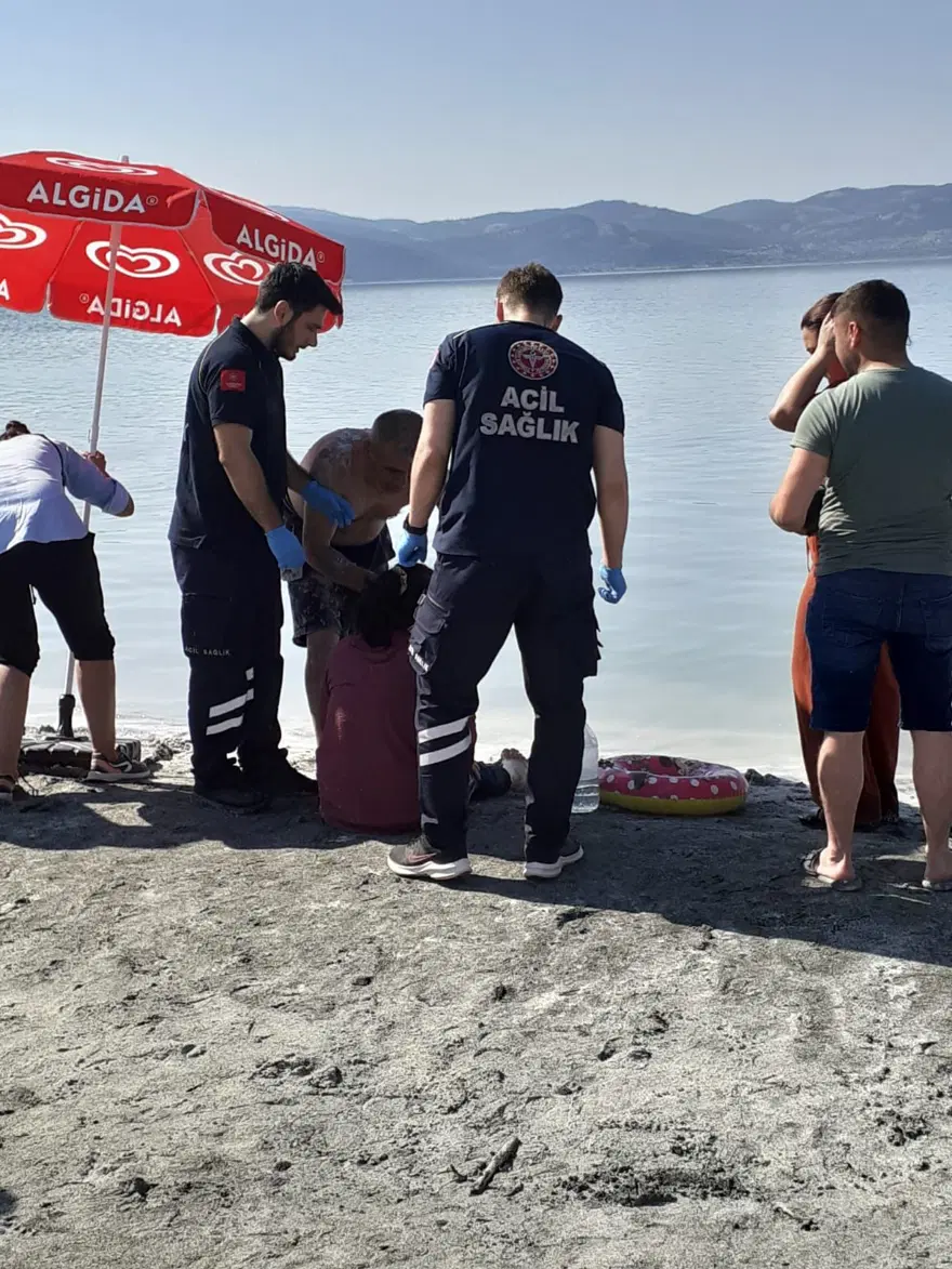 Salda Gölü'ne giren 13 yaşındaki çocuktan acı haber 3