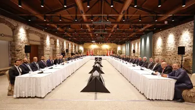 Bakan Nebati konut ve temizlik sektörü temsilcileri ile görüştü