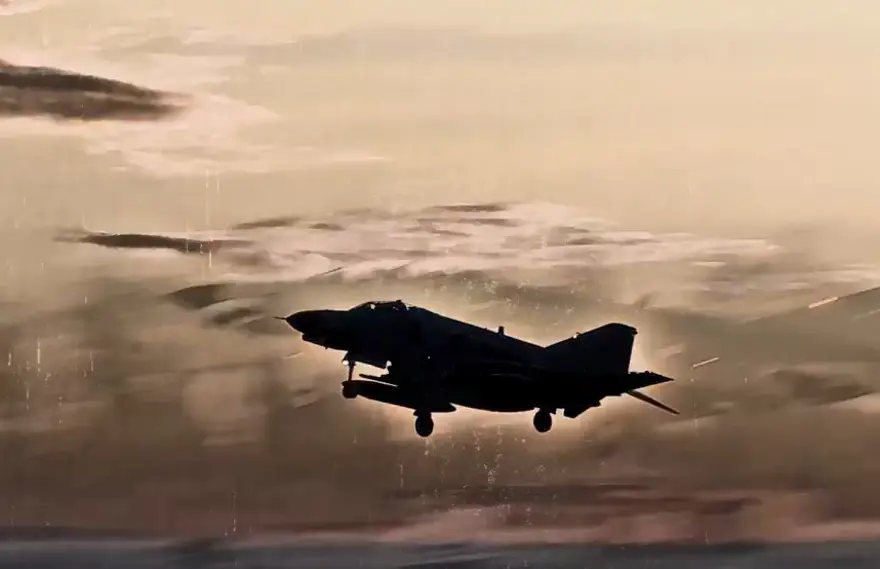 Baba fantom F-35'le karşılaştı, tatbikatın yıldızı oldu  9