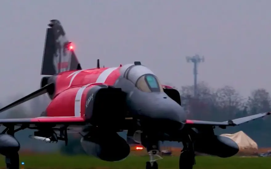 Baba fantom F-35'le karşılaştı, tatbikatın yıldızı oldu  4