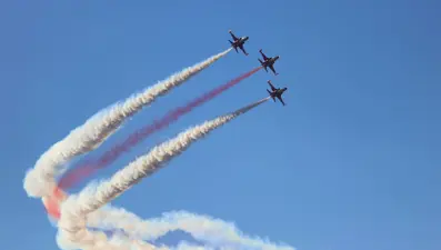 Türk Yıldızları gökyüzünü renklendirdi