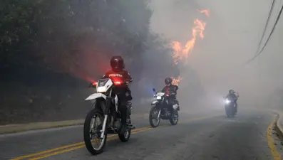 Ekvador'da orman yangınları: Devlet başkanı BM ziyaretini yarıda bıraktı