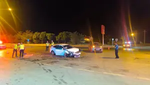 Muş’ta iki otomobil çarpıştı: 4 yaralı