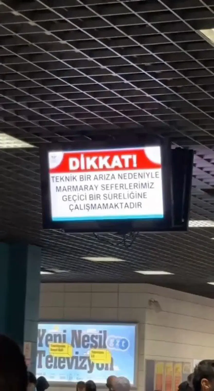 MARMARAY'DA SİNYALİZASYON ARIZASI 5 MARMARAY'DA SİNYALİZASYON ARIZASI 5