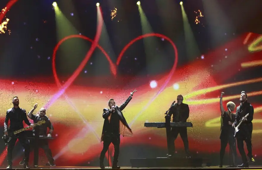 Eurovision final gecesinden kareler 27