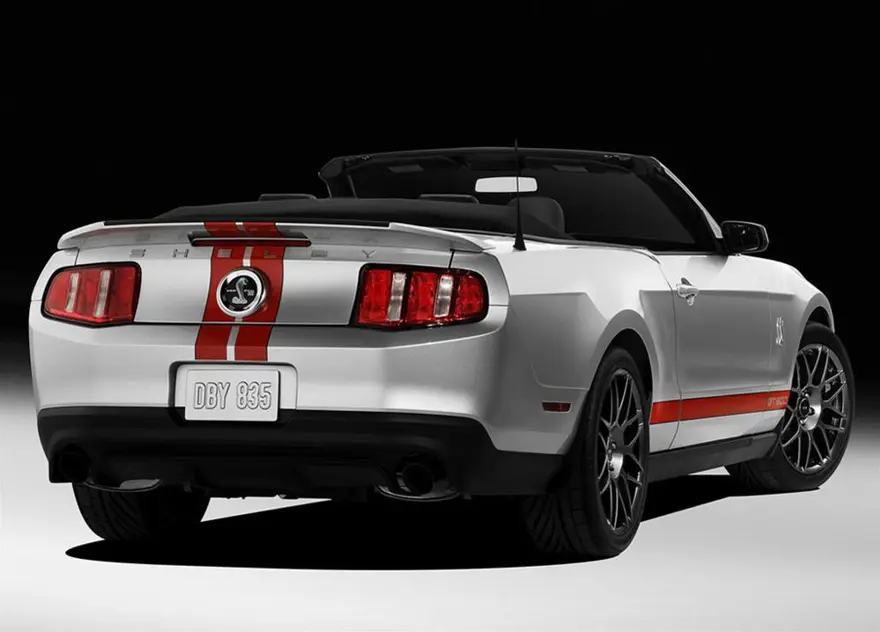 2010 Ford Mustang Shelby GT500 Convertible 2 2010 Ford Mustang Shelby GT500 Convertible 2