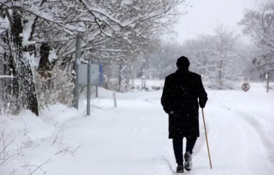 Şehir merkezi beyaz örtüyle kaplandı: Karın tadını doyasıya çıkardılar 3