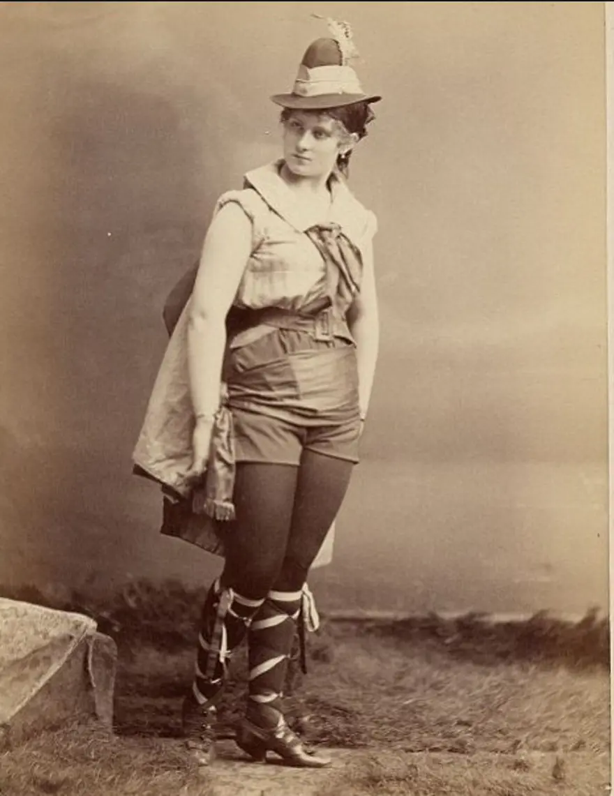 Burlesk dansının 1890'lardaki temsilcileri 16