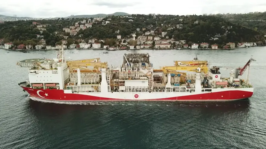 Yavuz sondaj gemisi Karadeniz'e açıldı 4