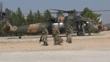 Fırat'ın doğusunda Türkiye ile ABD'den ikinci ortak helikopter uçuşu
