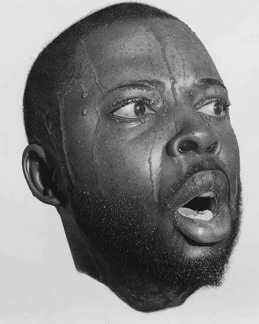 Nijeryalı sanatçının gerçeküstü resimleri 21