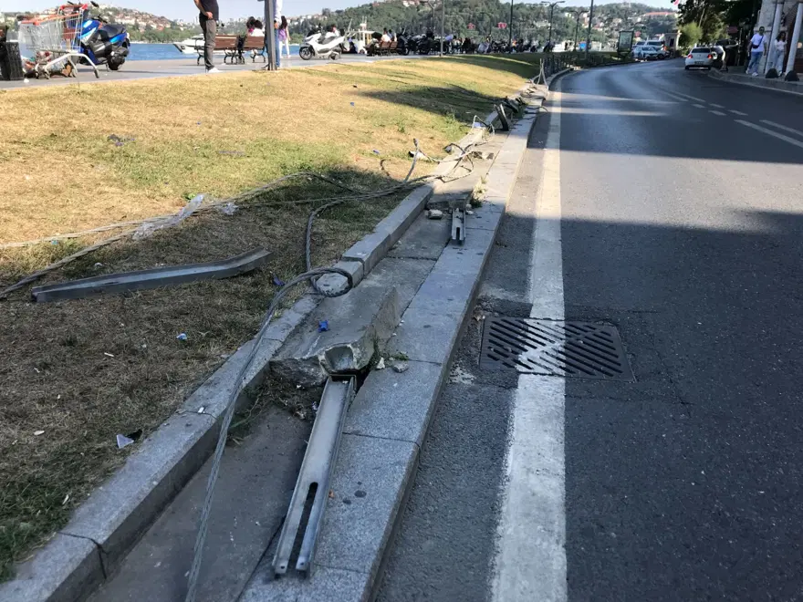 Sahil yolunu savaş alanına çeviren kaza (Taklalar atancipten sağ çıktı) 10 Sahil yolunu savaş alanına çeviren kaza (Taklalar atancipten sağ çıktı) 10