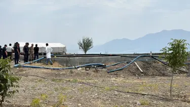 Sulama havuzunda iki kişi ölü bulundu