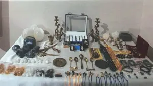 Bolu'da tarihi eser operasyonu: Bir gözaltı