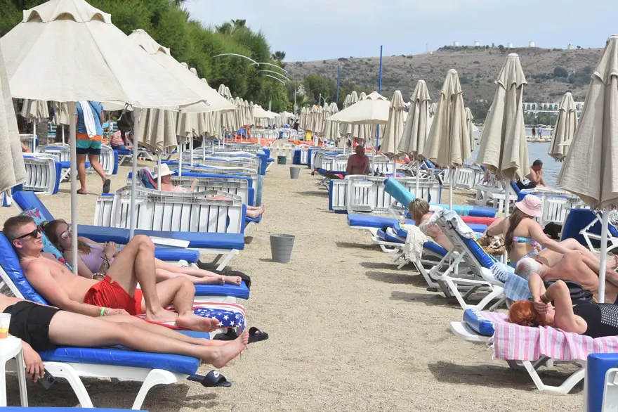 Bodrum'da oyunu kullanan soluğu plajda aldı 