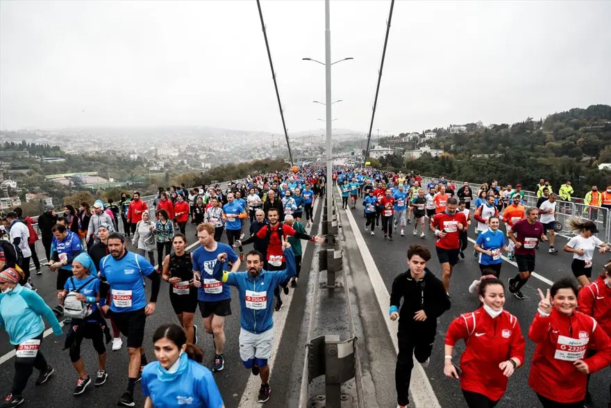 İstanbul Maratonu'ndan renkli görüntüler 26