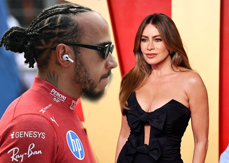 Lewis Hamilton ile Sofia Vergara'nın aşkı kısa sürdü