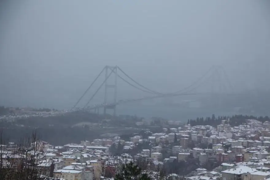 İstanbul'da kar alarmı 11