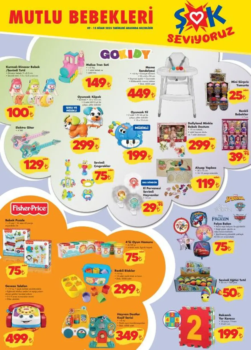 ŞOK Kataloğu 9-15 Nisan 2025: Şok&#x27;ta raflarda: Nevresim seti, dizüstü bilgisayar ve beyaz eşya çeşitleri satışta... 3