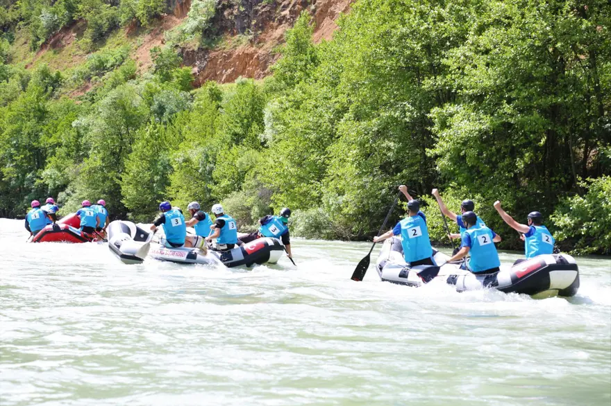 Munzur Çayı'nda rafting (Türkiye'de bir ilk) 14
