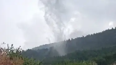 Antalya'da hortum paniği