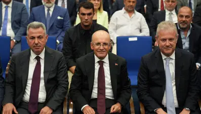 Bakan Şimşek, İzmir'de iş dünyasıyla buluştu