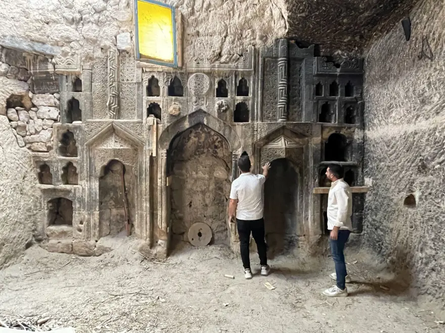 Temizlenen odunluktan 600 yıllık tarih çıktı: Nevşehir'de büyük keşif 1