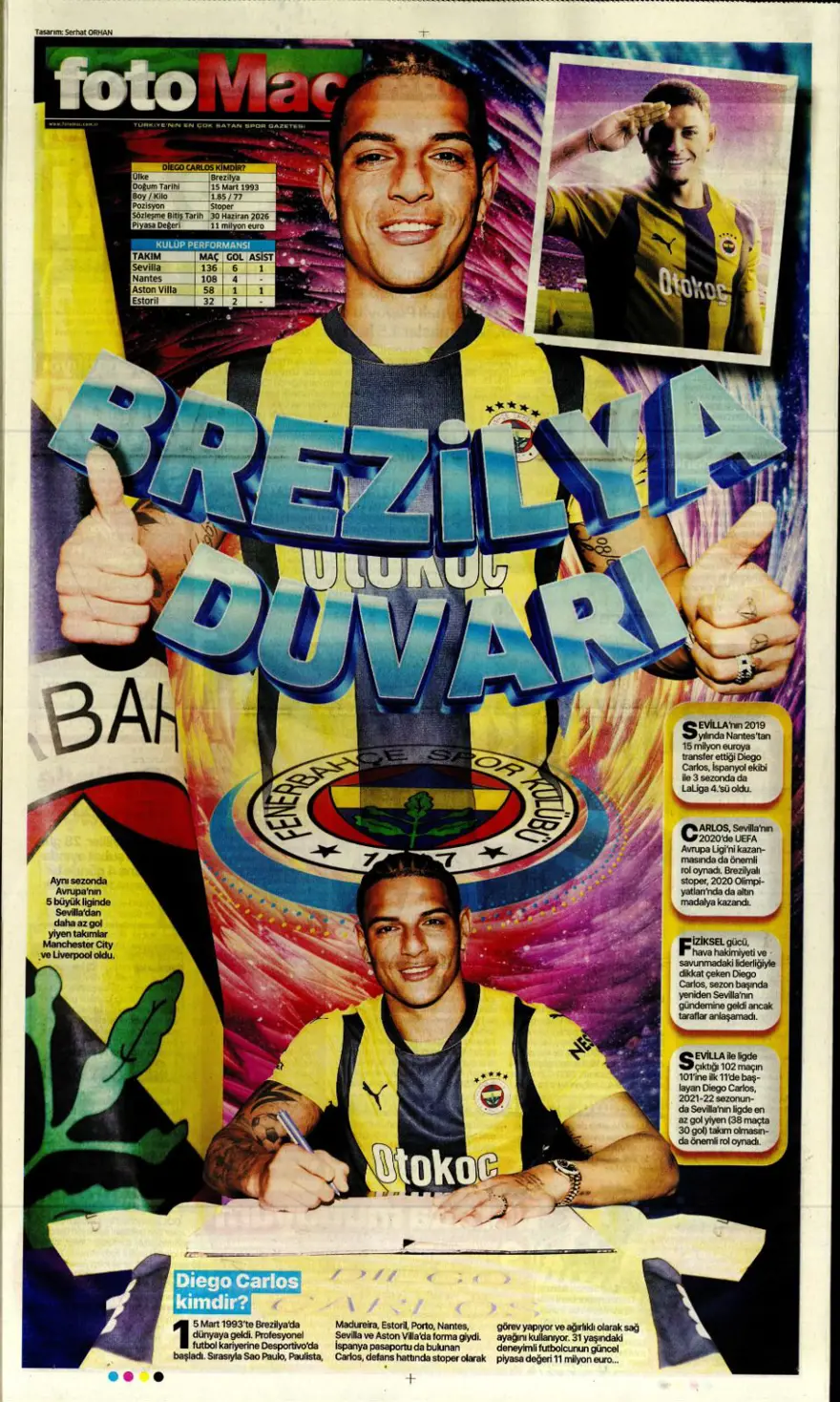 "Aslan'dan Talisca atağı" (25 Ocak 2025 spor manşetleri) 17