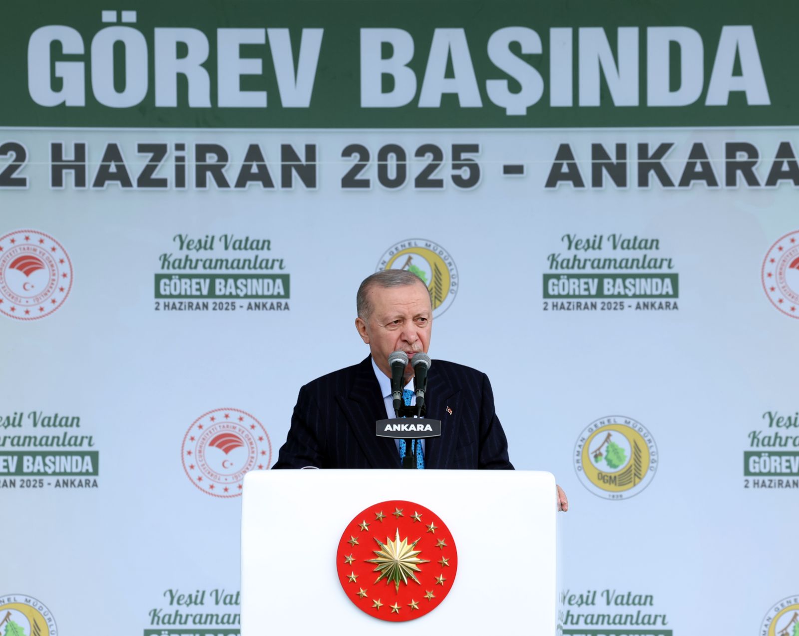 Cumhurbaşkanı Erdoğan: Orman varlığımız tehdit altında