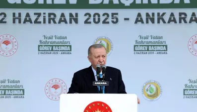 Cumhurbaşkanı Erdoğan: Orman varlığımız tehdit altında