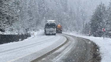 Kocaeli ve Karabük'ün yüksek kesimlerinde kar etkili oldu