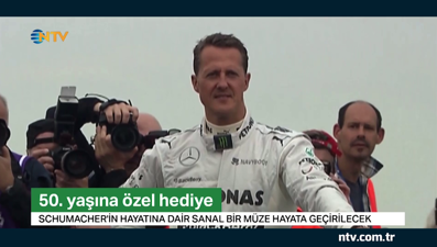 50 yaşına özel hediye ... (Schumacher'in hayatına dair sanal bir müze hayata geçirilecek)